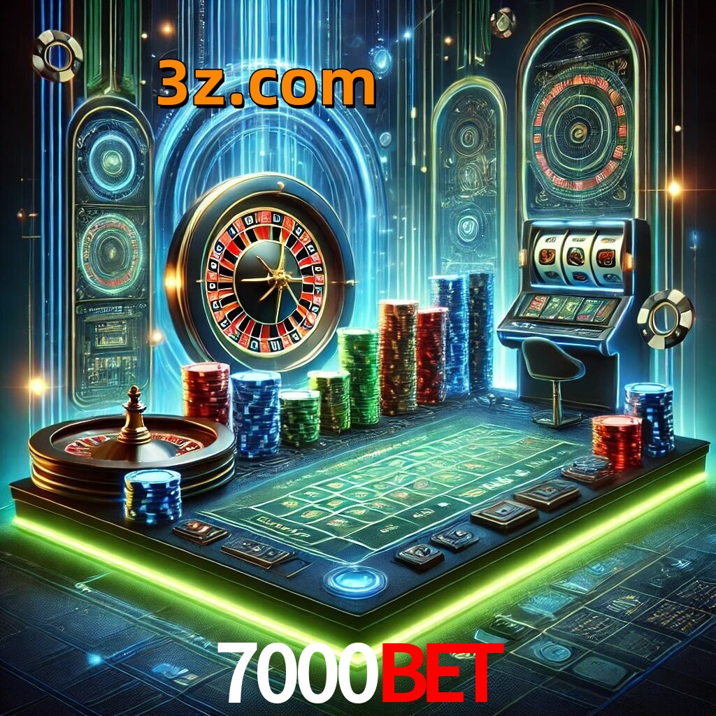Um mundo de diversão e prêmios online no 7000BET